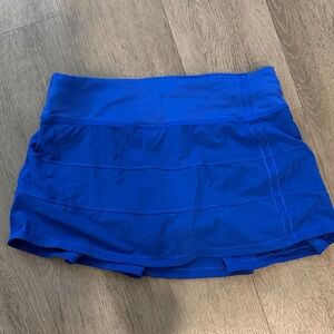 Women's Blue Athletic Shorts skirt